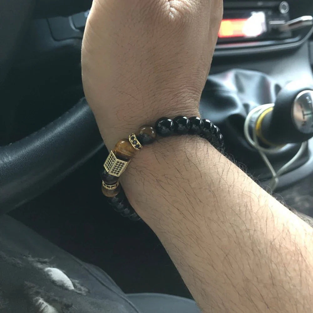 Pulseira Masculina STONE #005