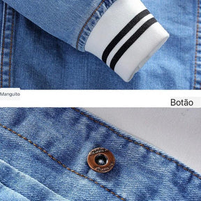 Jaqueta Masculina Jeans Slim Fit #003
